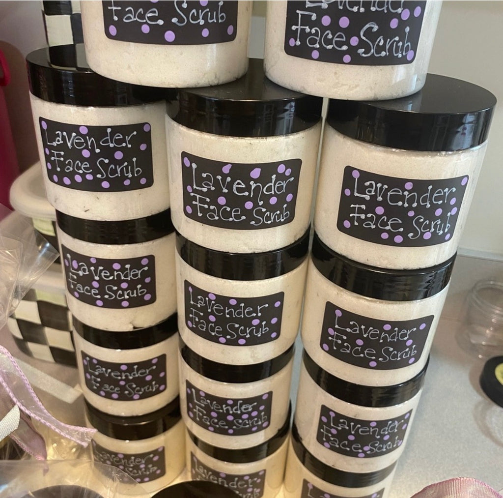 Lavender Face Scrub