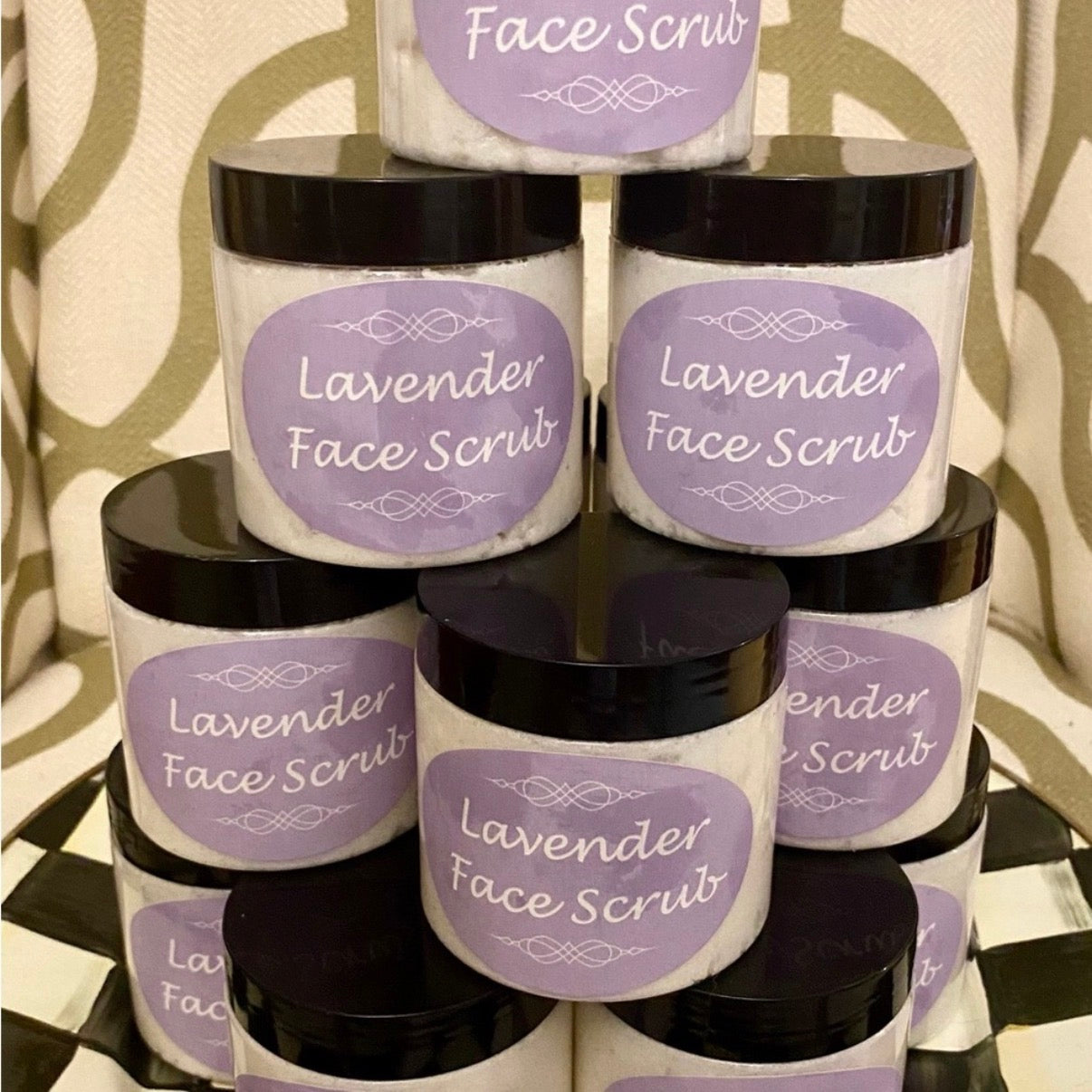Lavender Face Scrub